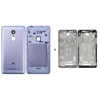 Xiaomi Redmi Note 3 Kasa Kapak Mavi Çıtalı