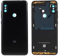 Xiaomi Redmi Note 6 Pro Kasa Kapak Siyah Çıtalı
