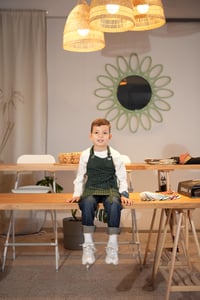 APP-RON KIDS - KOYU YEŞİL ÇOCUK ÖNLÜĞÜ 
