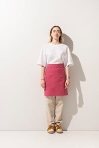 BA-144 ONLY - Pembe Belden Bağlamalı Önlük 