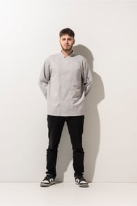 C-01 CLASSIC -  Açık Gri Şef Ceketi 