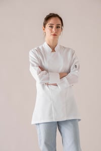 C-01 CLASSIC -  Beyaz Şef Ceketi Kadın