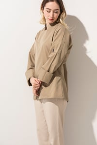 C-01 CLASSIC - Camel Şef Ceketi Kadın