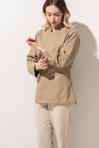C-01 CLASSIC - Camel Şef Ceketi Kadın