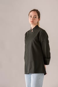 C-01 CLASSIC -  Haki Şef Ceketi Kadın 