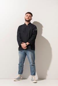 C-01 CLASSIC -   Mavi Kot  Şef Ceketi 