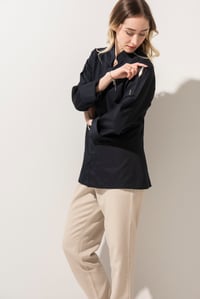 C-07 VNECK - V Yaka Lacivert Şef Ceketi