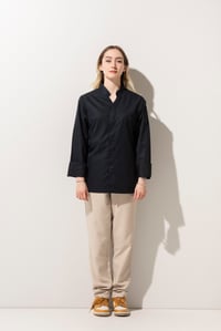 C-07 VNECK - V Yaka Lacivert Şef Ceketi