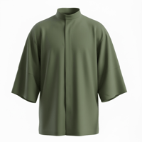 C-11 Mai Premium - Oversize Şef Ceketi - Haki