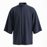 C-11 Mai Premium - Oversize Şef Ceketi - Lacivert