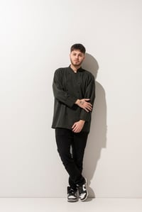 C-14 CLASSIC - Haki Düğmeli Şef Ceketi 
