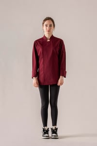 C-21 PREMIUM - Bordo Şef Ceketi Kadın