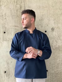 C-21 PREMIUM - Lacivert Şef Ceketi