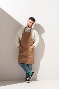 K-162 RAINBOW - Hazelnut Renk Önlük 