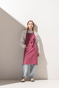 K-162 RAINBOW - Koyu Pembe Renk Önlük 