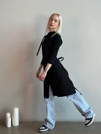 K-176 JAMES - Yırtmaçlı Renk Seçenekli Önlük 