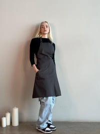 K-176 JAMES - Yırtmaçlı Renk Seçenekli Önlük 