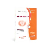 AÖF 2. SINIF TÜRK DİLİ II BAHAR DÖNEMİ 4. YARIYIL KONU ANLATIMLI SORU BANKASI 