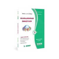AÖF 3. SINIF ULUSLARARASI ÖRGÜTLER BAHAR DÖNEMİ 6. YARIYIL KONU ANLATIMLI SORU BANKASI