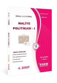 AÖF Maliye Politikası I Konu Anlatımlı Soru Bankası