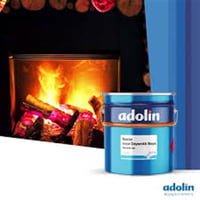 Adolin Resist Isıya Dayanıklı Boya Siyah 2,5 Kg 600 C°