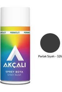 Akçalı 400 ml Parlak Ve Mat Siyah Sprey Boya