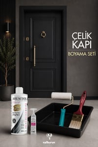 Aquacool Çelik Kapı Boyama Seti