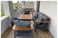 Best Garden Site Model Alüminyum Bahçe Koltuk Takım 3+1+1+ Masa