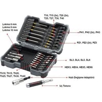 Bosch Vidalama Ucu Seti 43 Parça 2607 017 164 Profesyonel Set