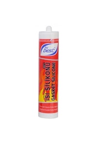By Best Yüksek Isı Silikonu Isıya Dayanıklı Silikon Kırmızı 310 Ml