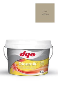 Dyo Dinamik İpek Mat İç Cephe Boyası Alüvyon 2.5 Lt 