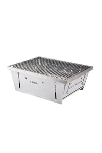 IGRILL Katlanabilir Çantalı Portatif Mangal Paslanmaz Çelik, 32x42,5 cm