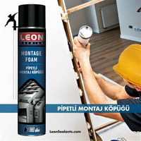 Leon Premium Pipetli PU Foam Dolgu Köpüğü 600 Gr 