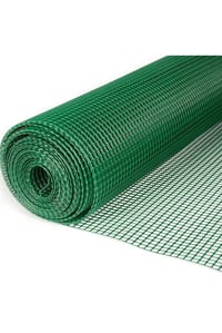 Pvc Kaplı Puntalı Tel Bahçe Teli Çit  Ölçü 12 X 12  25 Metre Top