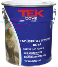 Tek Endüstriyel Son Kat Boya