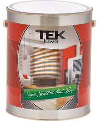 Tek Süper Lüks Sentetik Mat Boya