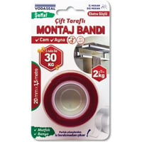 Vodaseal İç Mekan Montaj Bandı 20 Mm X 1,5 Mt