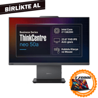  All-in-One Bilgisayar LENOVO 12SC001XTR 020 Distribütör  Lenovo ThinkCentre Neo 50a G5 Intel Core i7-13620H 32GB 1TB SSD 23.8