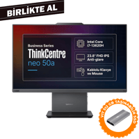 All-in-One Bilgisayar LENOVO 12SC001XTR 019 Distribütör  Lenovo ThinkCentre Neo 50a G5 Intel Core i7-13620H 32GB 1TB SSD 23.8