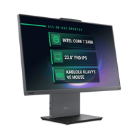  All-in-One Bilgisayar LENOVO 12SC003YTR 010 Distribütör  Lenovo ThinkCentre Neo 50a 24 Gen 5 Intel Core 7 240H 16GB 1TB SSD 23.8