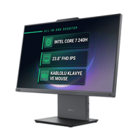  All-in-One Bilgisayar LENOVO 12SC003YTR 009 Distribütör  Lenovo ThinkCentre Neo 50a 24 Gen 5 Intel Core 7 240H 32GB 512GB SSD 23.8