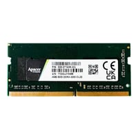  Bellek (Ram) Apacer D23.27190M.002 Distribütör  Apacer D23.27190M.002 SODIMM 4GB DDR4 3200MHz Ram (KUTUSUZ)