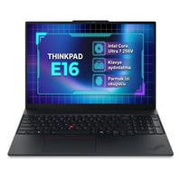  Dizüstü Bilgisayar LENOVO 22AY0037TX 002 Distribütör  Lenovo ThinkPad E16 Gen 3 Intel Core Ultra 7 256V 16GB 512GB SSD 16