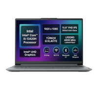  Dizüstü Bilgisayar LENOVO 83EM00C7TR 001 Distribütör  Lenovo IdeaPad Slim 3 15IRH8 Intel Core i5-13420H 8GB 1TB SSD 15.6