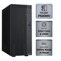  Masaüstü Bilgisayar ASUS P500MV-C52108512B0D 002 Distribütör  ASUS ExpertCenter P500 Intel Core 5 210H 32GB 512GB SSD Freedos Masaüstü Bilgisayar P500MV-C52108512B0D 002
