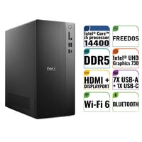  Masaüstü Bilgisayar DELL ECT1250_RPLSR004_U 004 Distribütör  Dell Tower ECT1250 Intel Core i5-14400 32GB 1TB SSD Freedos Masaüstü Bilgisayar ECT1250_RPLSR004_U 004
