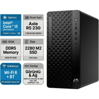  Masaüstü Bilgisayar HP B70VQAT 021 Distribütör  HP ProDesk 2 G1i Intel Core i5-14400 32GB 1TB SSD 2 GB R5 230 Freedos Masaüstü Bilgisayar B70VQAT 021