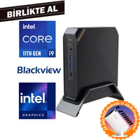 Blackview MP200 i9-11900H 16GB 512GB SSD Windows 11 Pro Mini PC + Projeksiyon MP20016512I9 018 Mini Masaüstü Bilgisayar Blackview MP20016512I9 018 Distribütör  Blackview MP200 i9-11900H 16GB 512GB SSD Windows 11 Pro Mini PC + Projeksiyon MP20016512I9 018