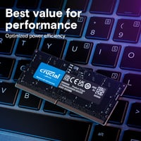 Crucial 32GB DDR5 5600Mhz NB Ram CT32G56C46S5 Bellek (Ram) CRUCIAL CT32G56C46S5 Distribütör  Crucial 32GB DDR5 5600Mhz NB Ram CT32G56C46S5
