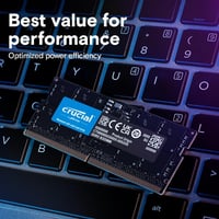 Crucial 48GB DDR5 5600Mhz NB RAM CT48G56C46S5 Bellek (Ram) CRUCIAL CT48G56C46S5 Distribütör  Crucial 48GB DDR5 5600Mhz NB RAM CT48G56C46S5
